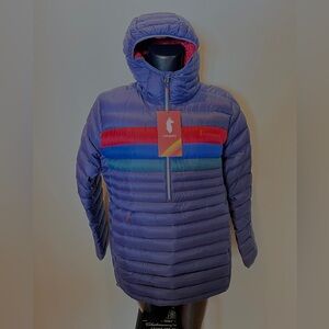 Cotopaxi Fuego Red and Blue Pullover Jacket